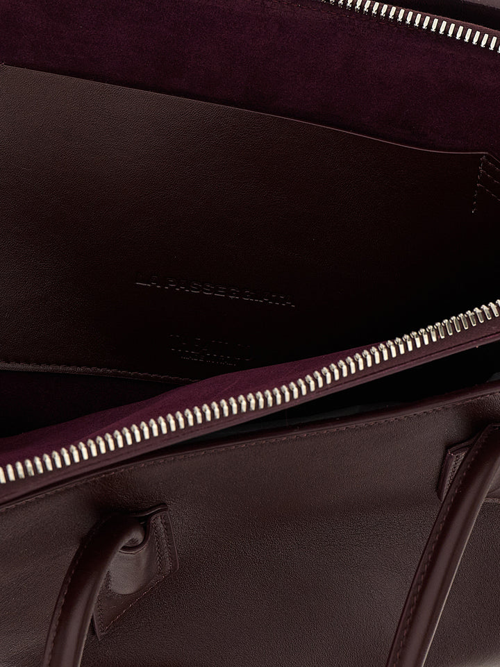 The Attico Purple Calfskin Shoulder Bag