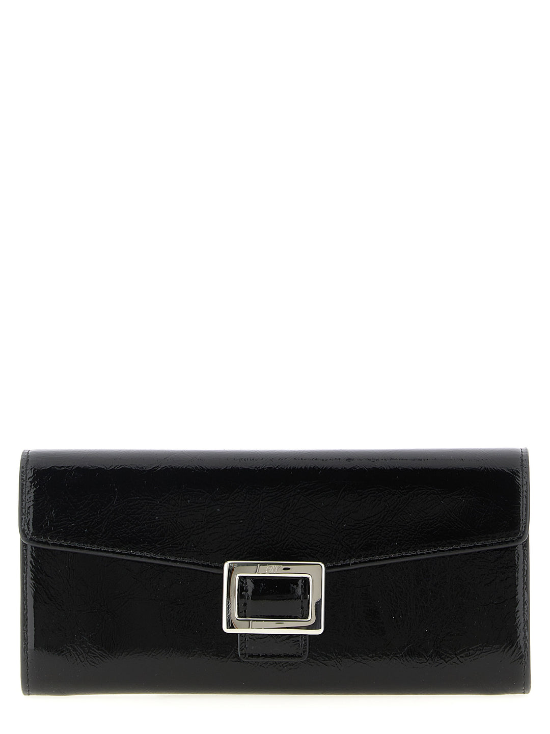 Roger Vivier Black Calfskin Cardholder