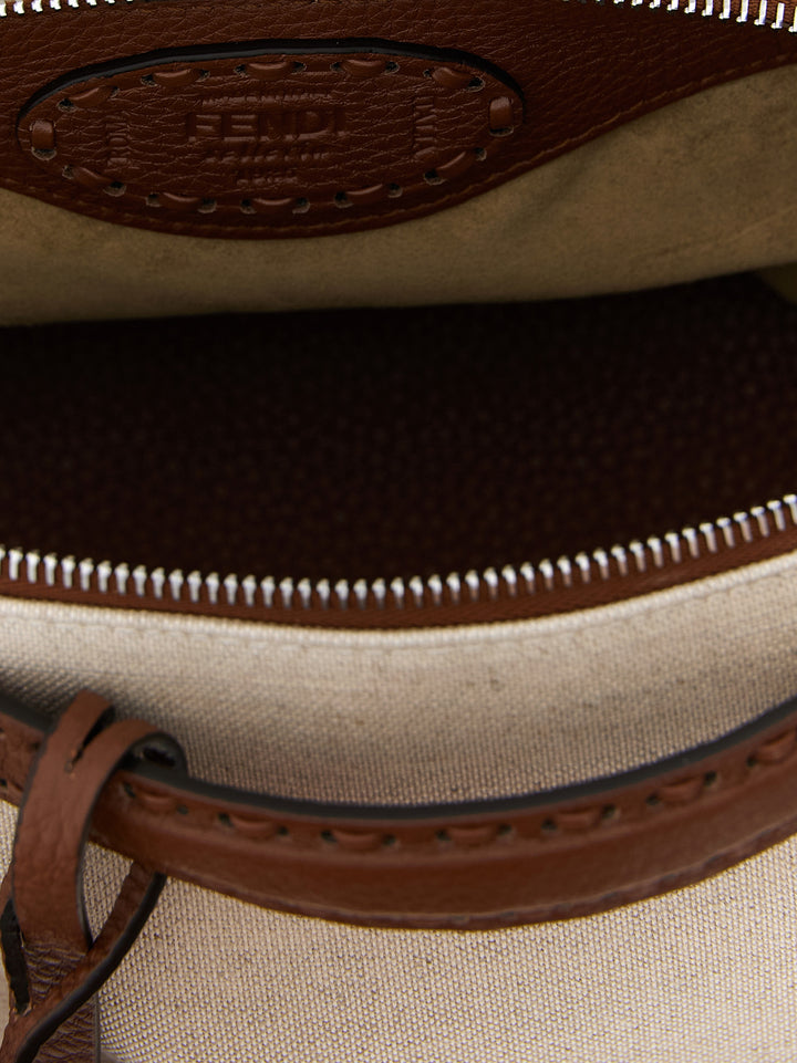 Fendi Beige Polyethylene Handbag