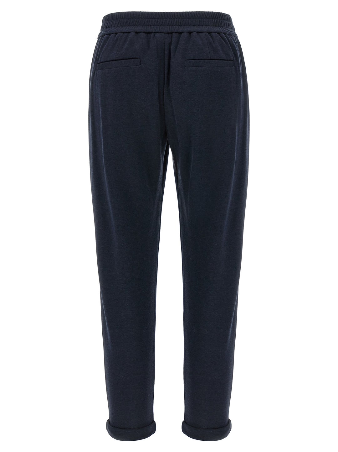 Brunello Cucinelli Blue Cotton Joggers (Workout Pants)