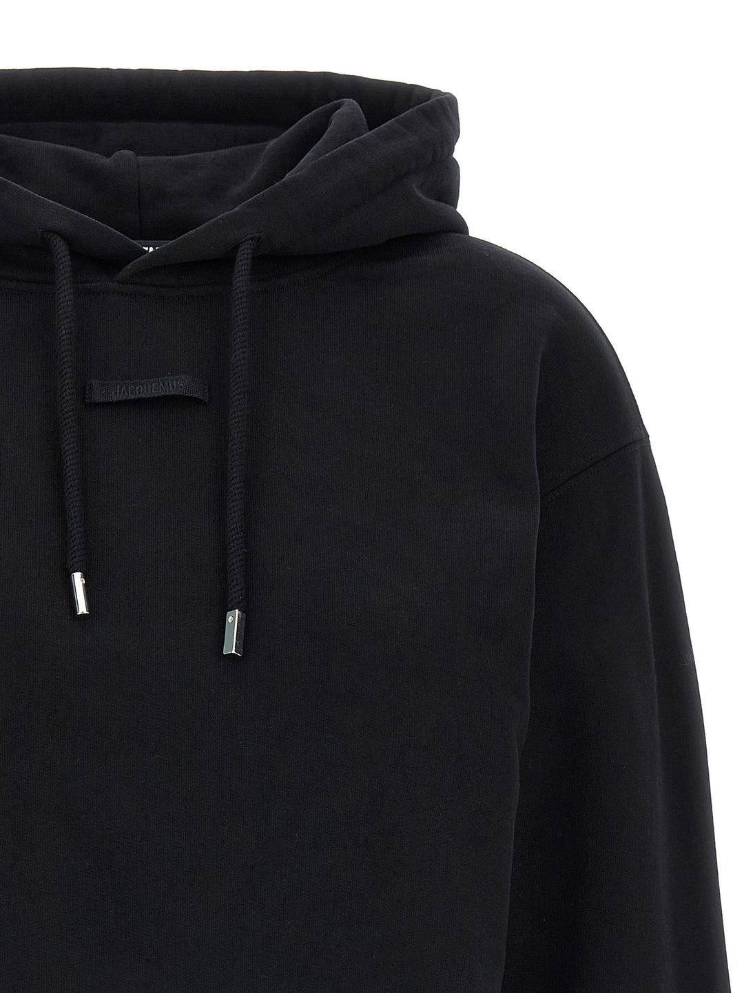 Jacquemus Black Cotton Hoodie
