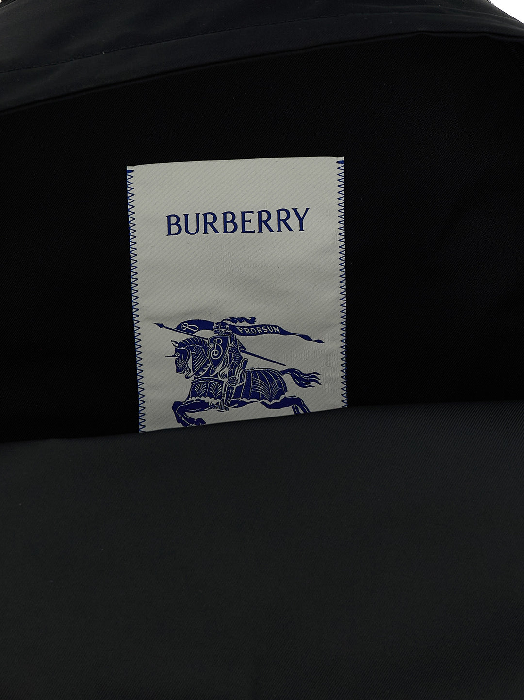 Burberry Black Polyester Backpack