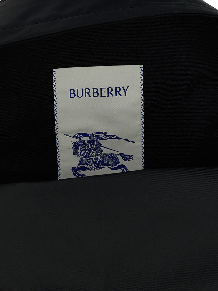 Burberry Black Polyester Backpack