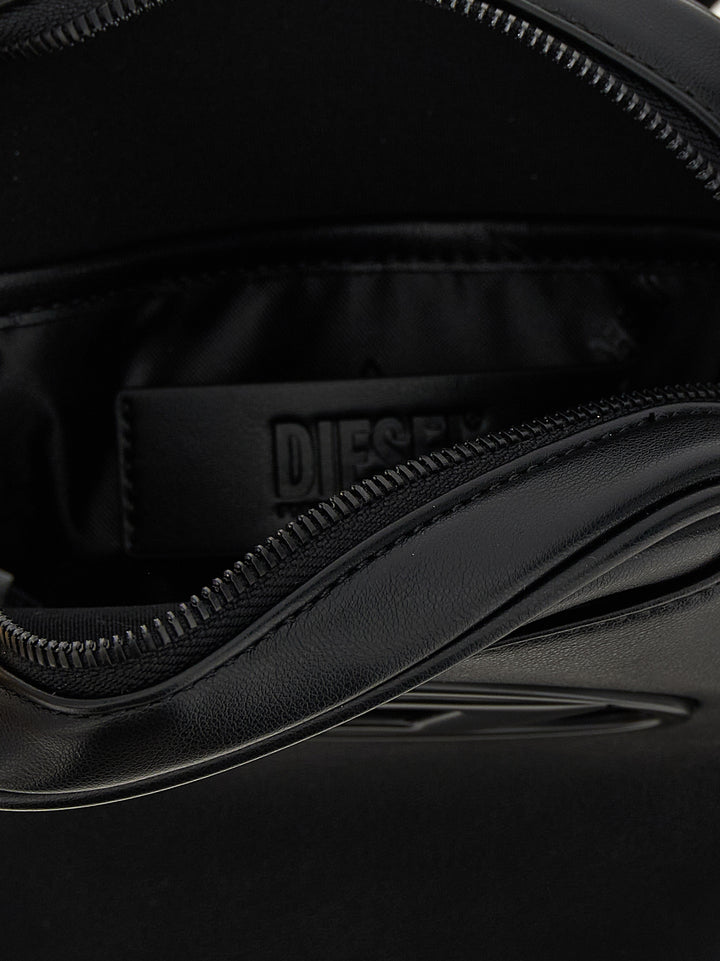 Diesel Black Polyethylene Crossbody Bag