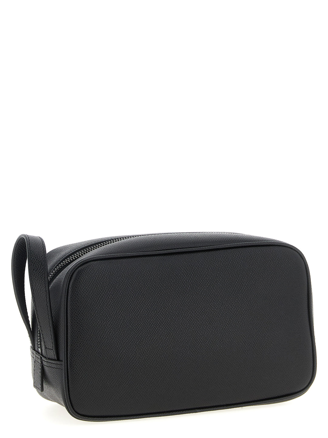 Dolce &amp; Gabbana Black Calfskin Leather Wallet