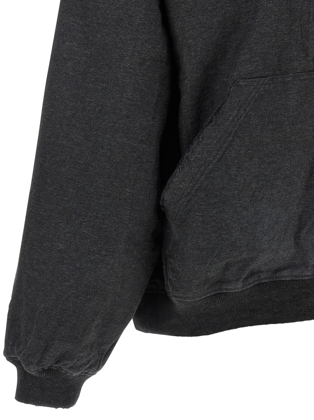 Balenciaga Gray Cotton Sweatshirt