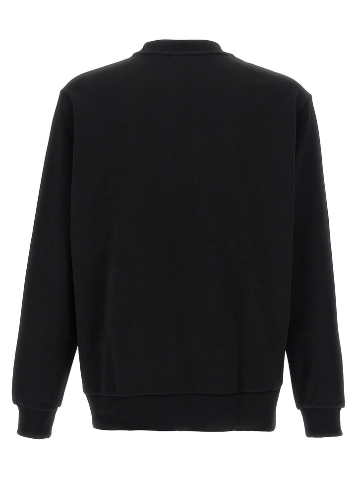 Lacoste Black Cotton Sweatshirt