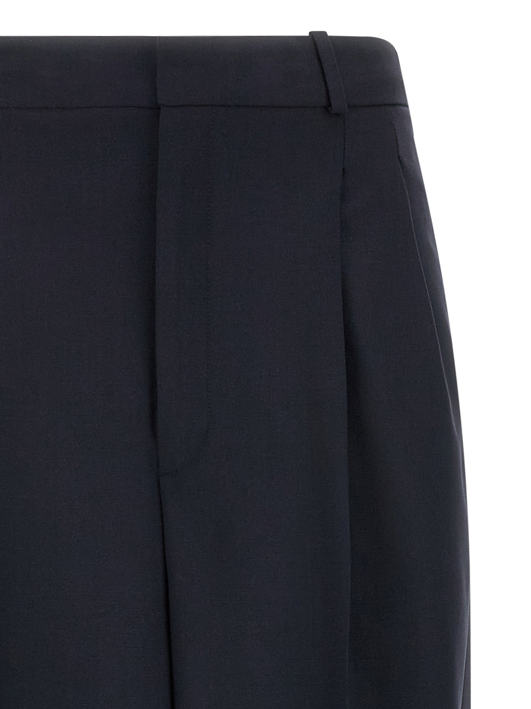 Polo Ralph Lauren Blue Wool Casual Pants