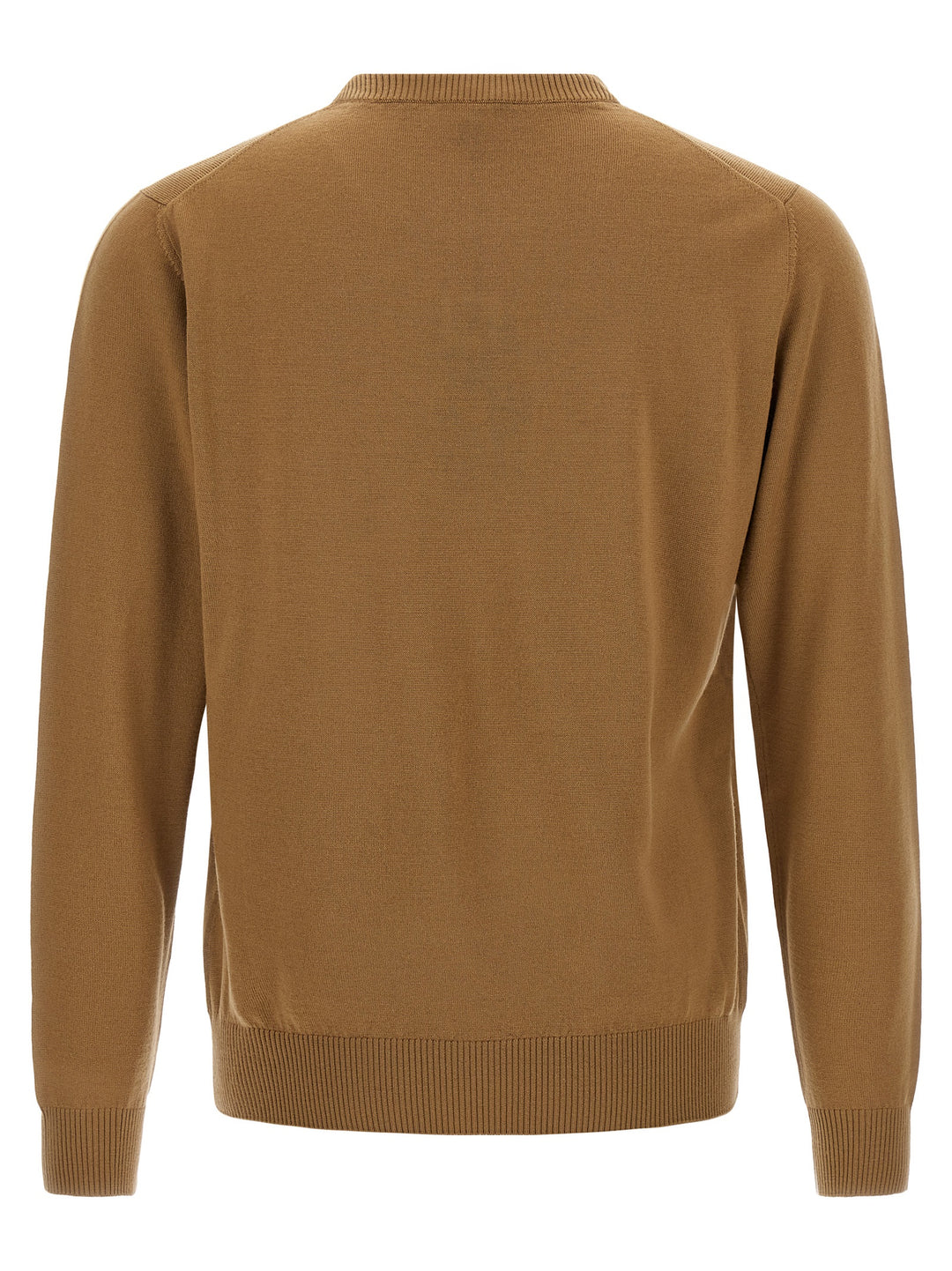 Fendi Beige Virgin Wool Cardigan