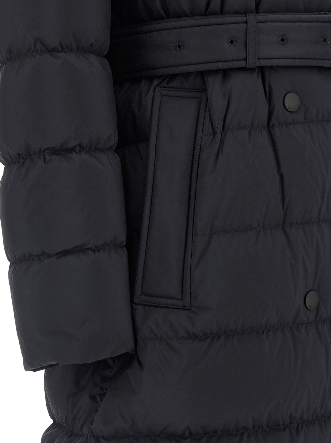 Burberry Black Polyamide Coat