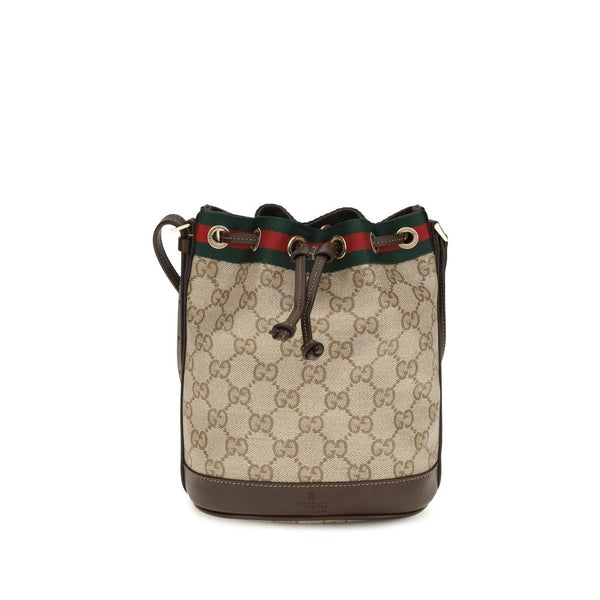 Gucci - Beige Fabric Backet Bag