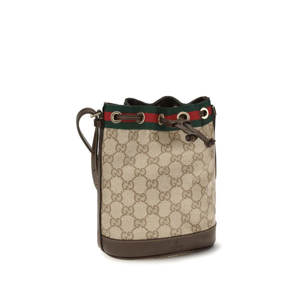 Gucci - Beige Fabric Backet Bag