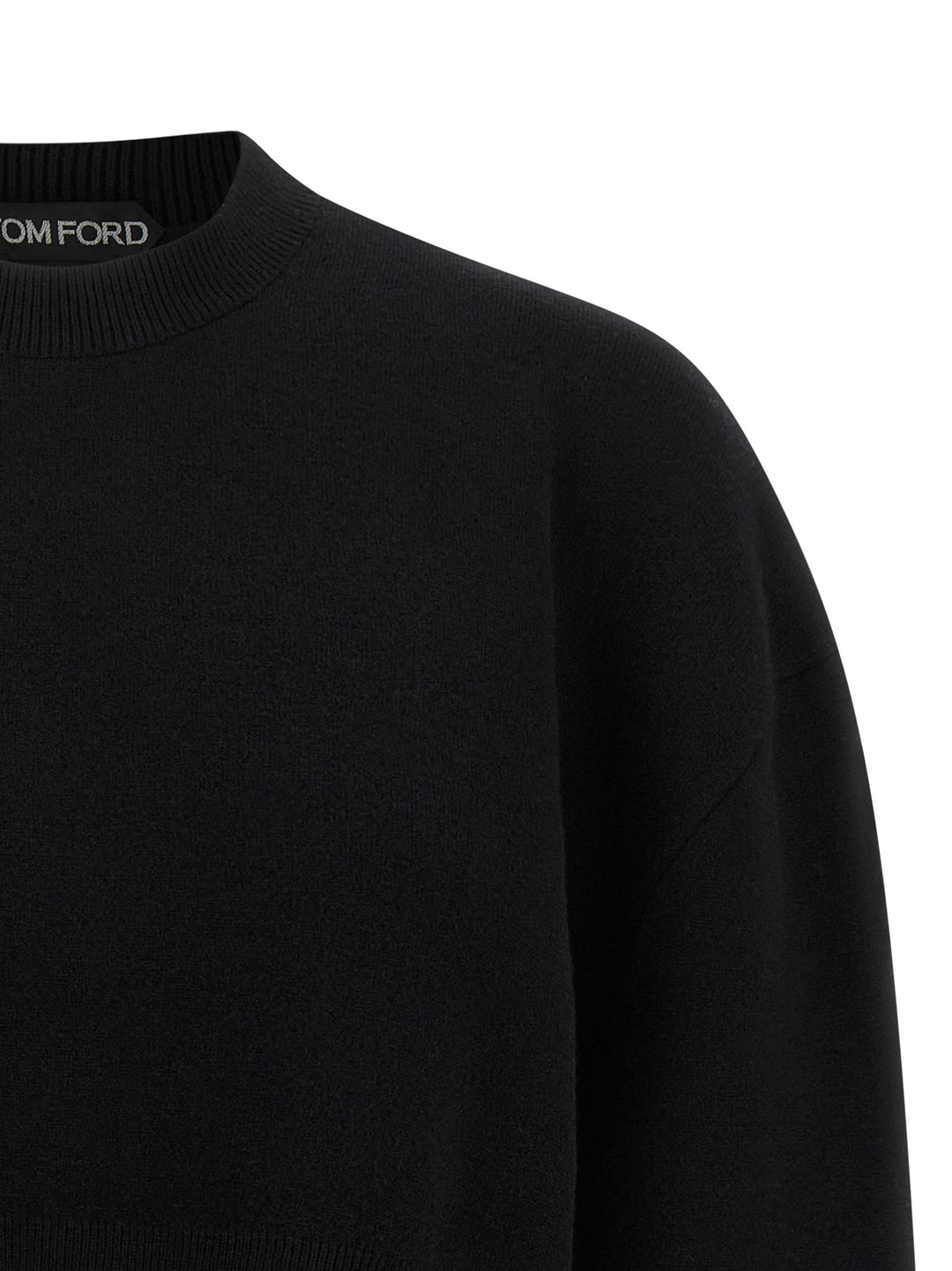 Tom Ford Black Virgin Wool Cardigan
