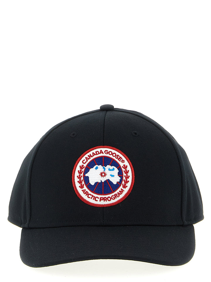 Canada Goose Black Polyester Cap (Baseball Hat)