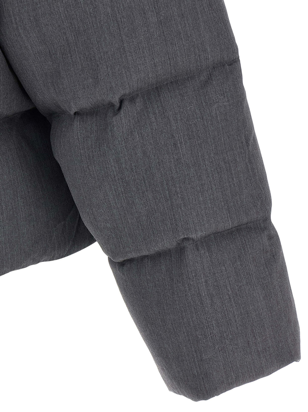 Entire Studios Gray Wool Full-Length Jacket
