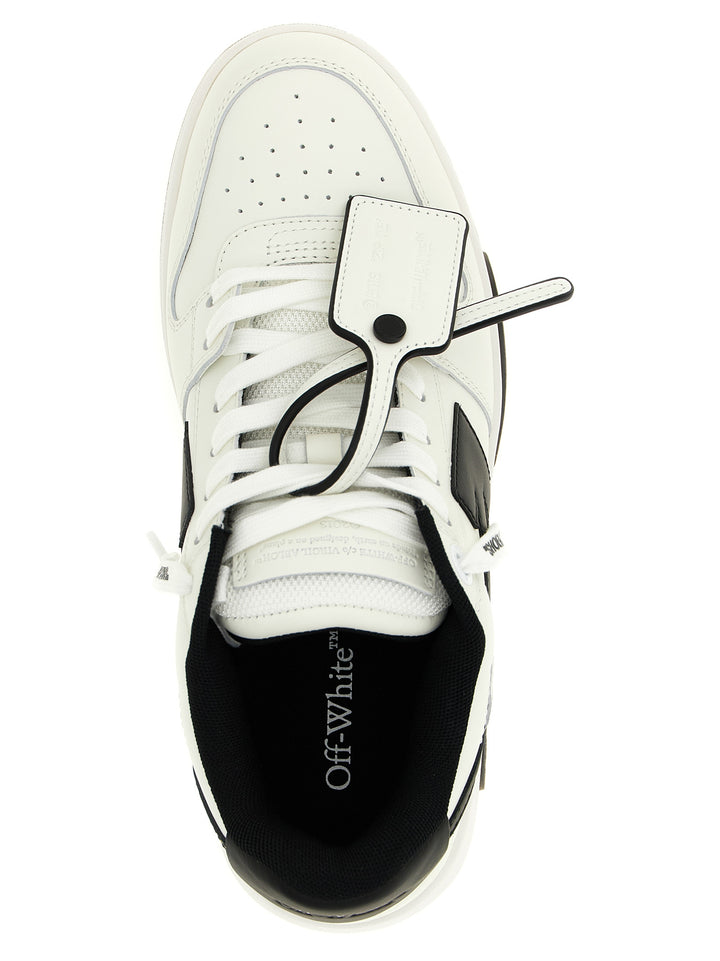 Off-White Bicolor Recycled Polyester Sneakers