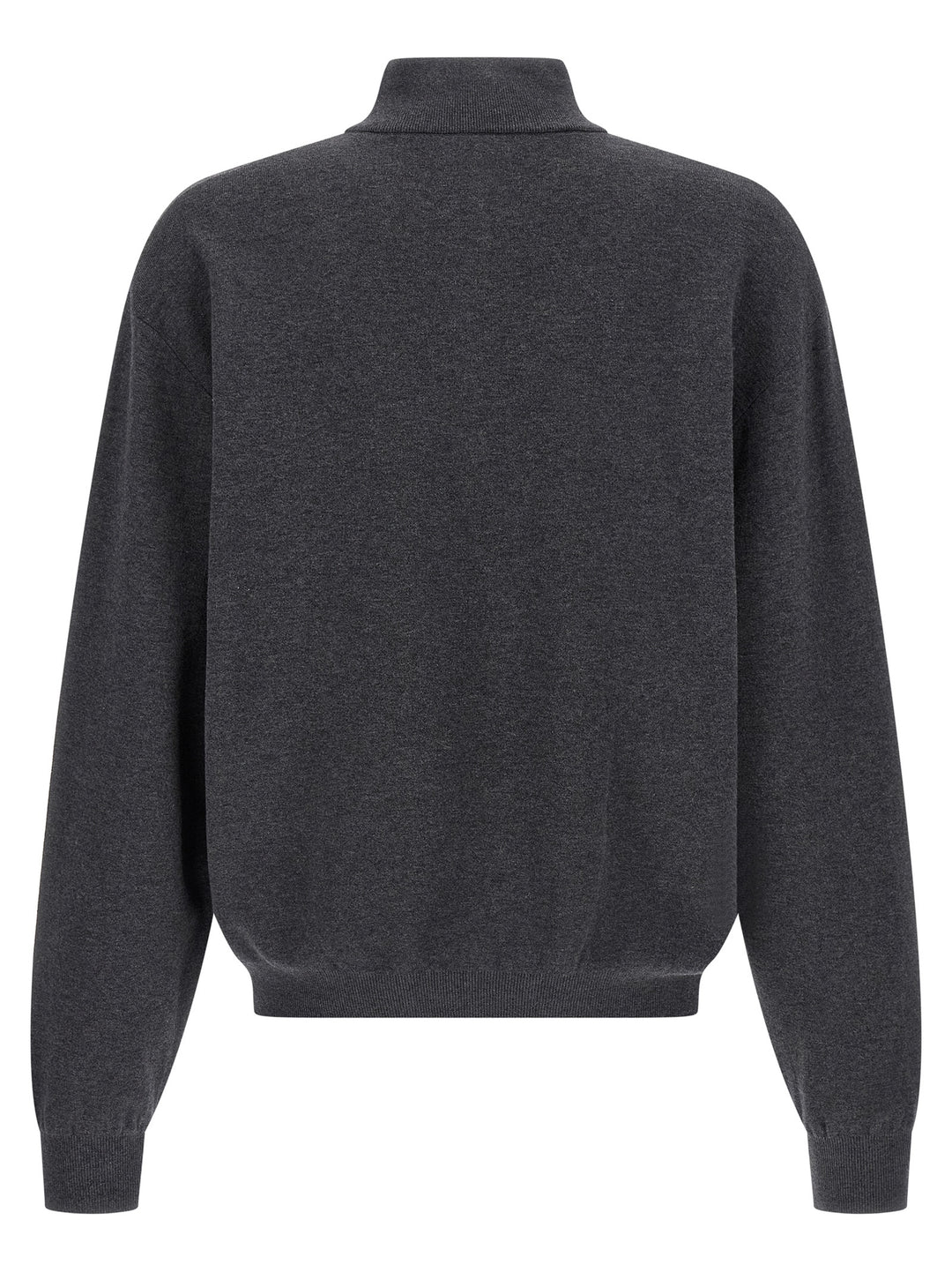 Balenciaga Gray Cotton Cardigan