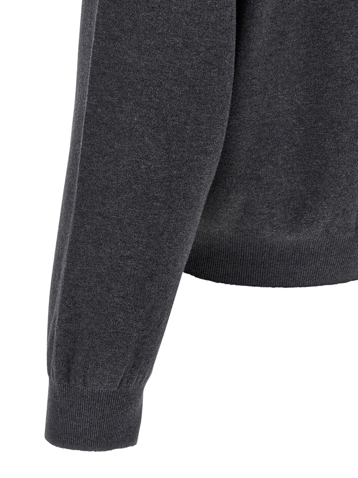 Balenciaga Gray Cotton Cardigan