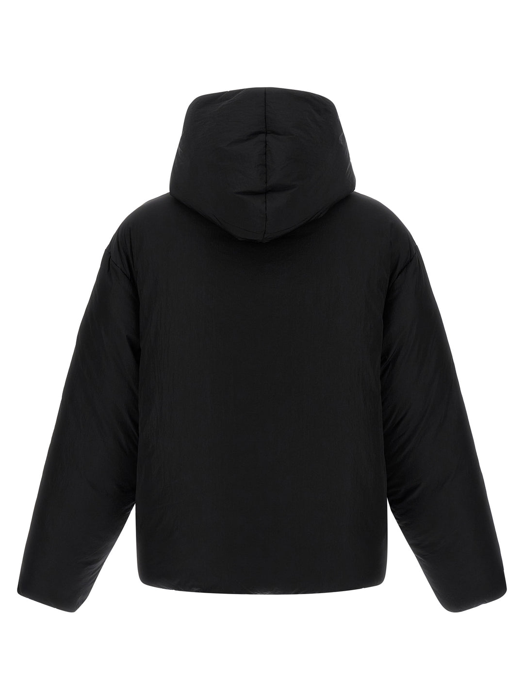 Jacquemus Black Polyamide Full-Length Jacket