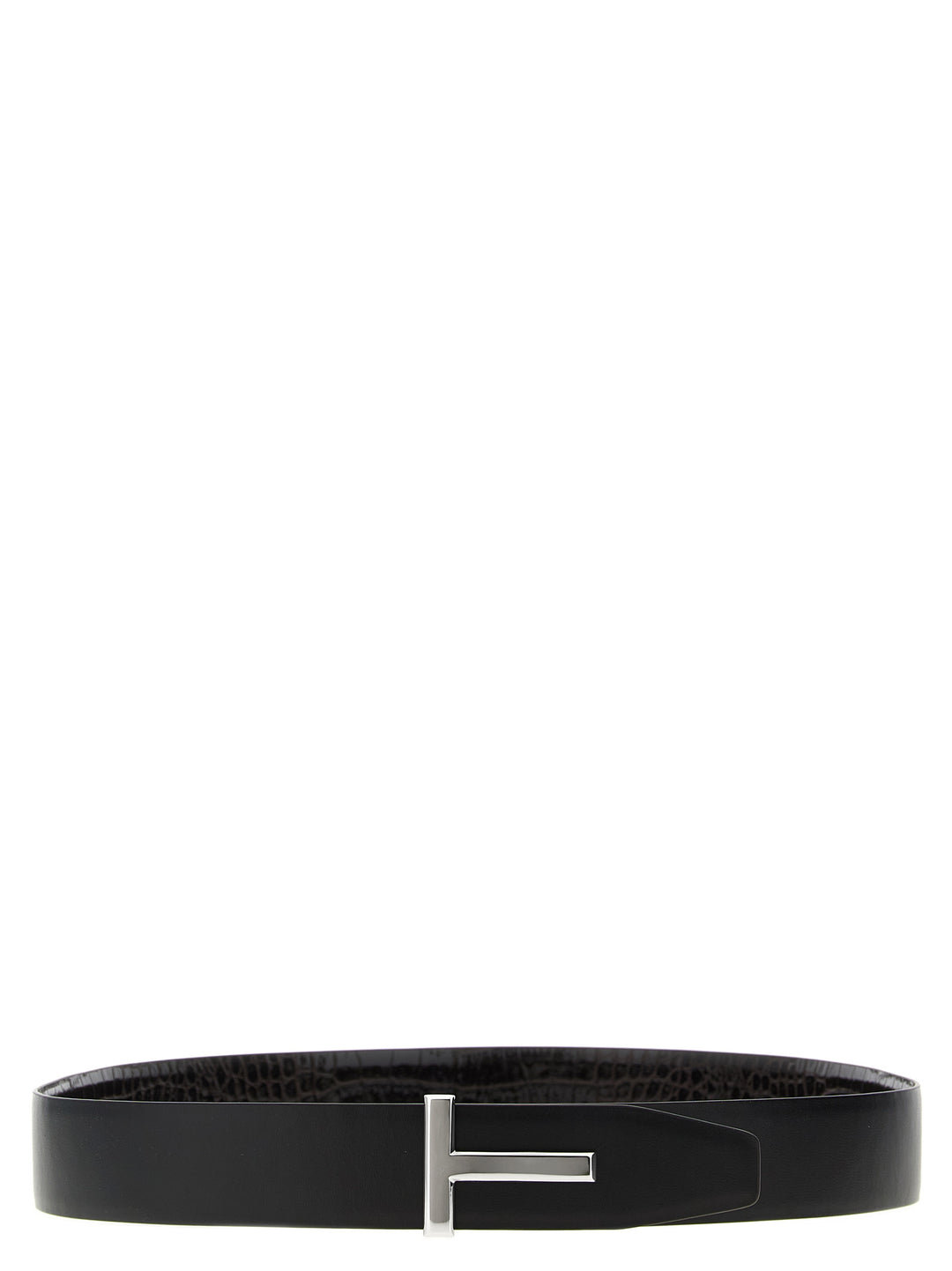 Tom Ford Brown Calfskin Belt