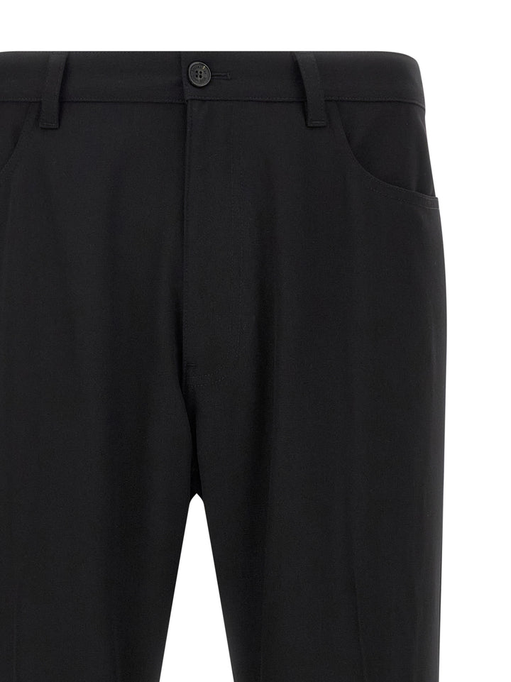 Balenciaga Black Wool Dress Pants