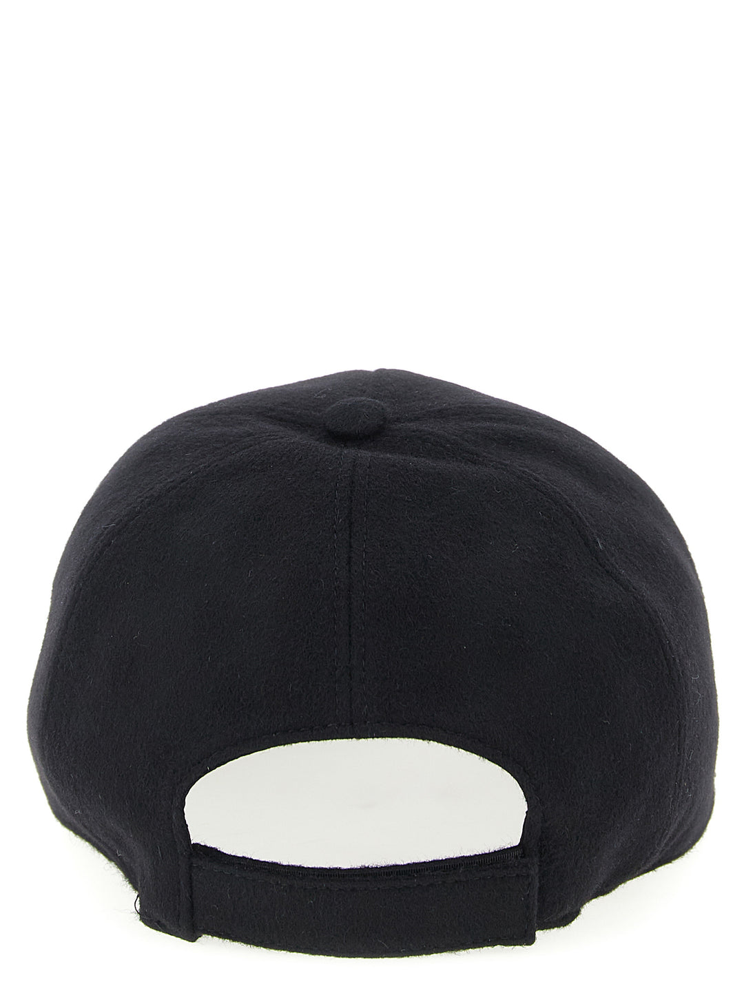 Fendi Black Wool Cap (Baseball Hat)
