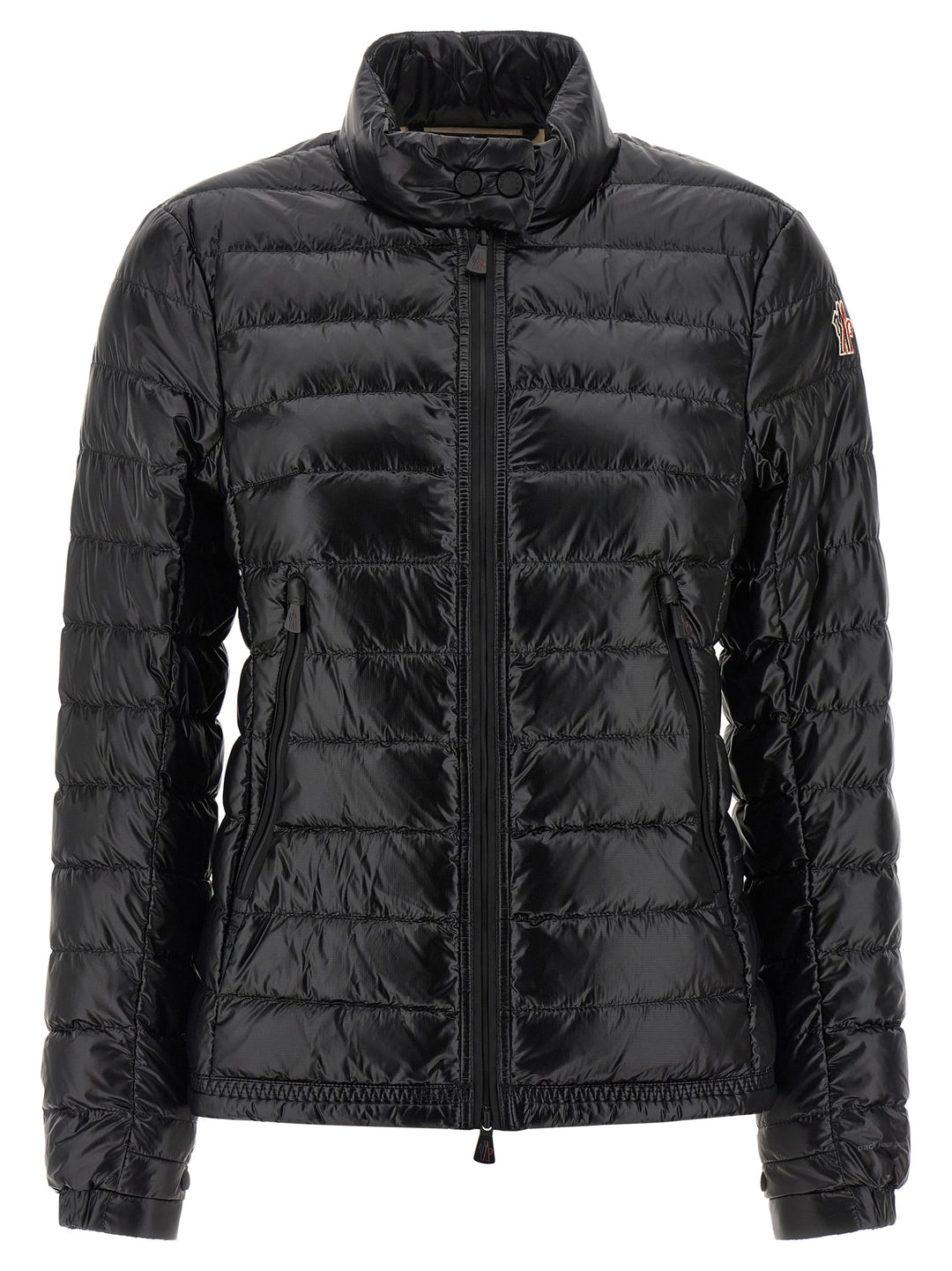 Moncler Grenoble Black Polyamide Full-Length Jacket