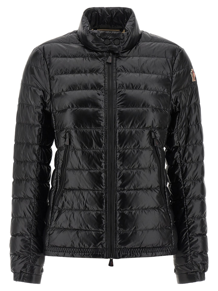 Moncler Grenoble Black Polyamide Full-Length Jacket