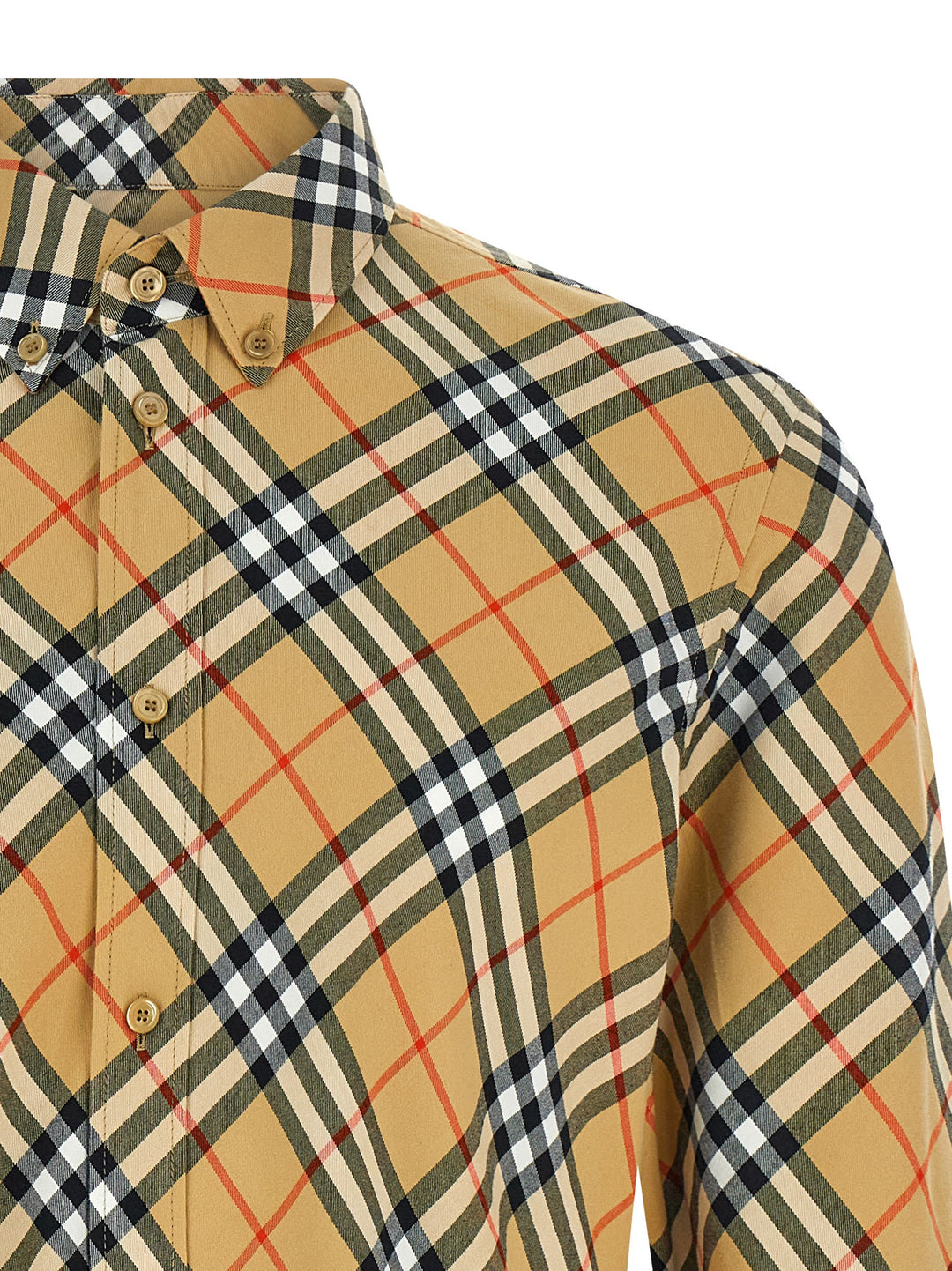 Burberry Beige Cotton Blouse