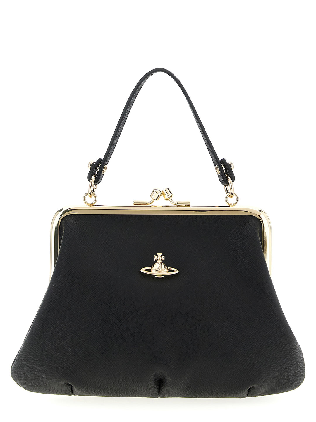Vivienne Westwood Black Cowhide Handbag