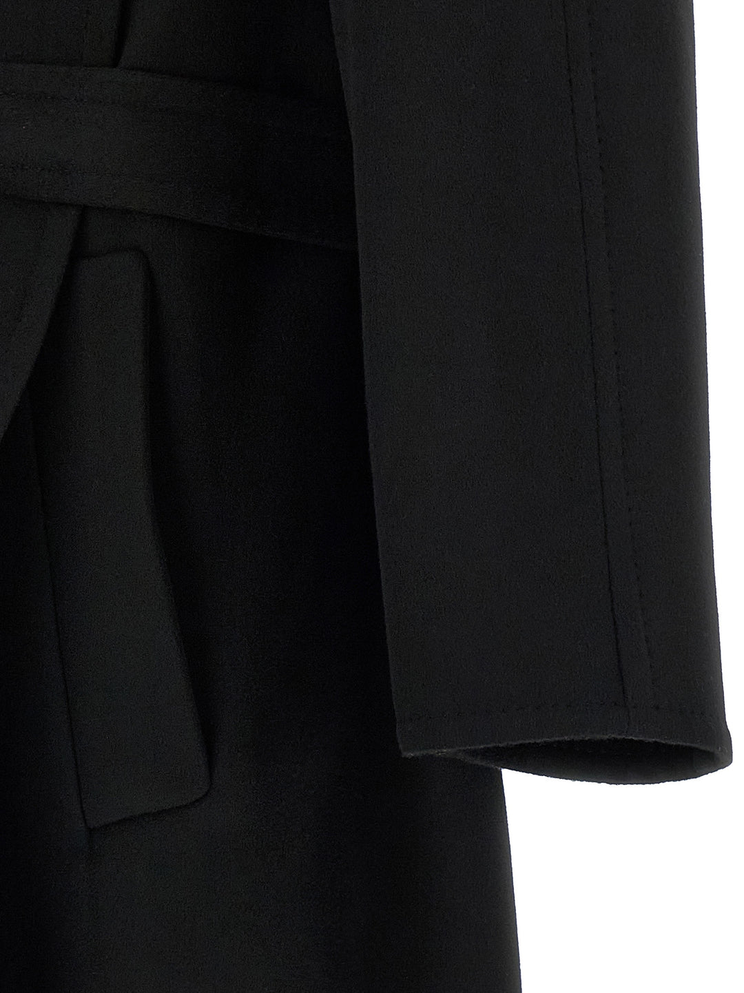 Tom Ford Black Virgin Wool Coat