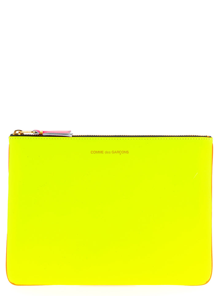 Comme Des Garçons Multicolor Goatskin Cardholder