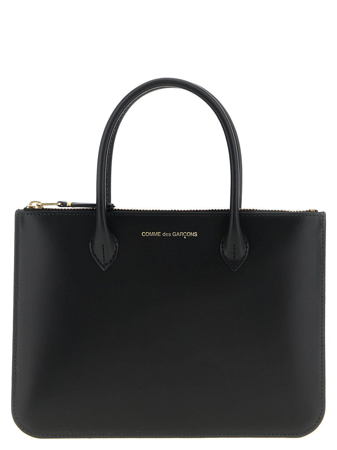 Comme Des Garçons Black Cowhide Handbag