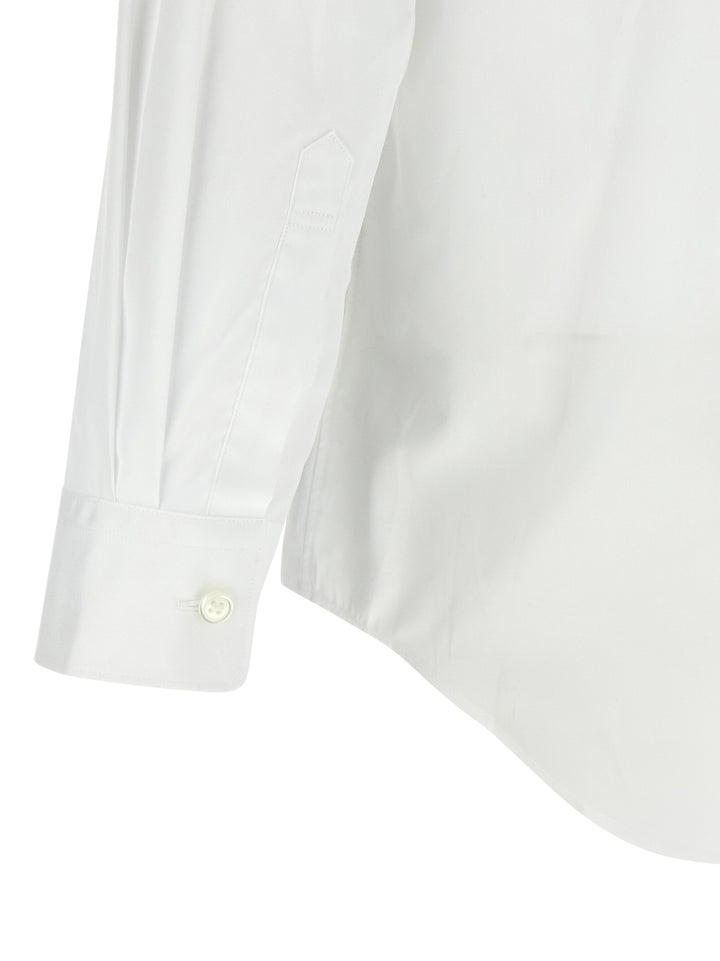 Comme Des Garçons Play White Cotton Blouse