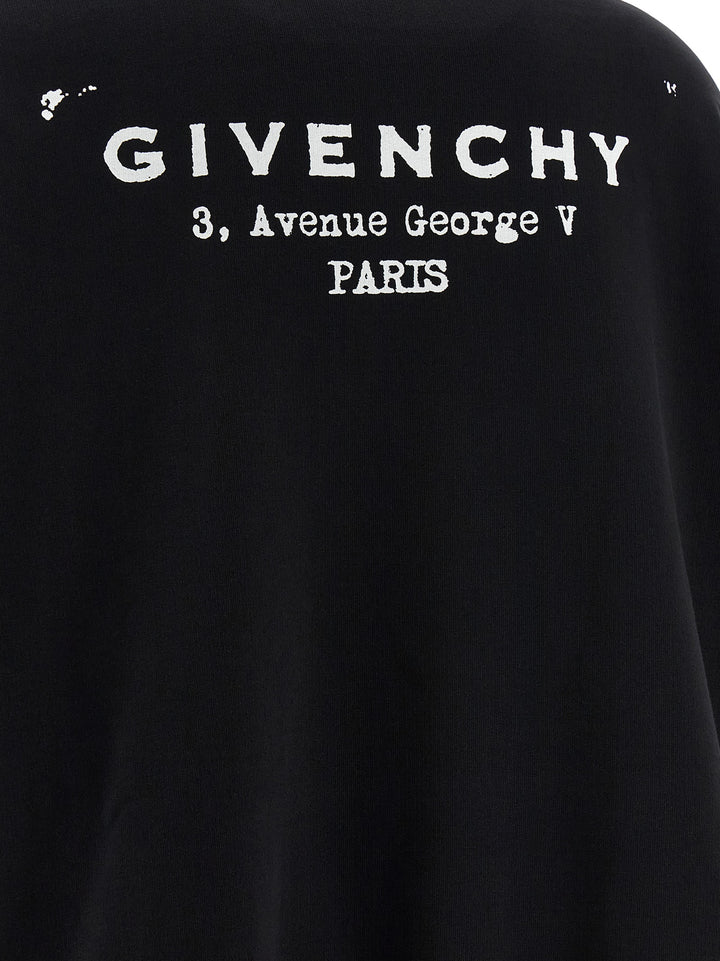Givenchy Bicolor Cotton Hoodie