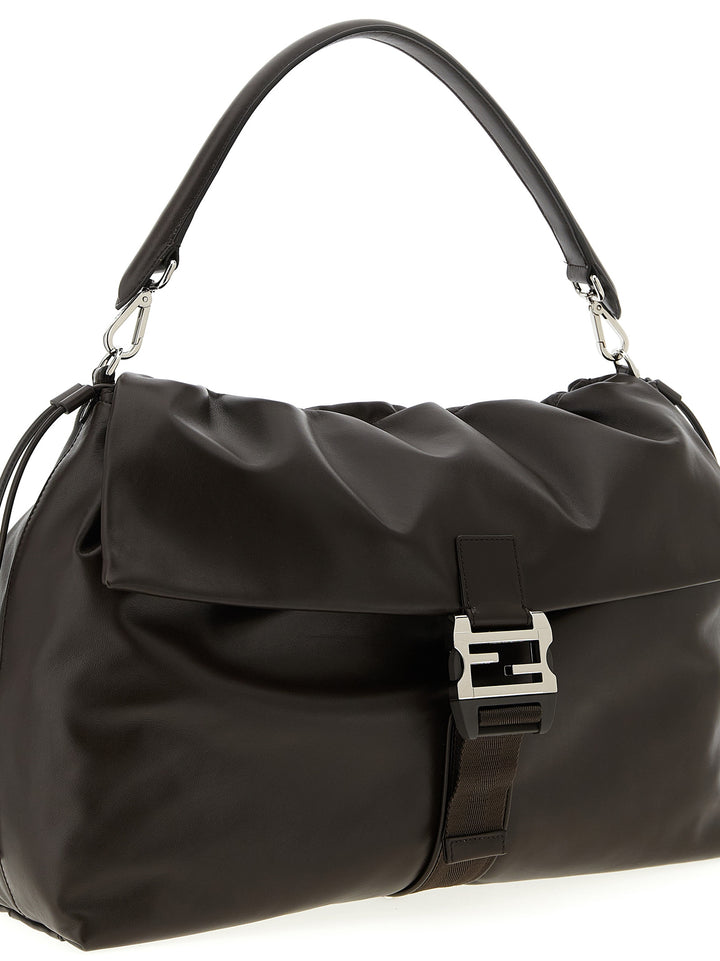 Fendi Brown Calfskin Handbag