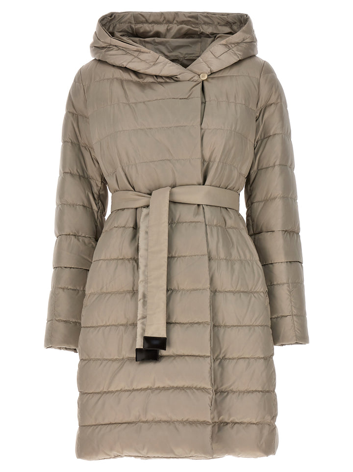 Max Mara Beige Polyamide Full-Length Jacket