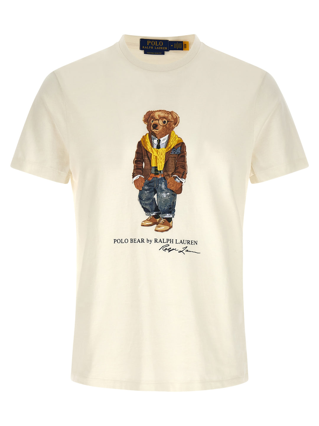 Polo Ralph Lauren White Cotton T-Shirt