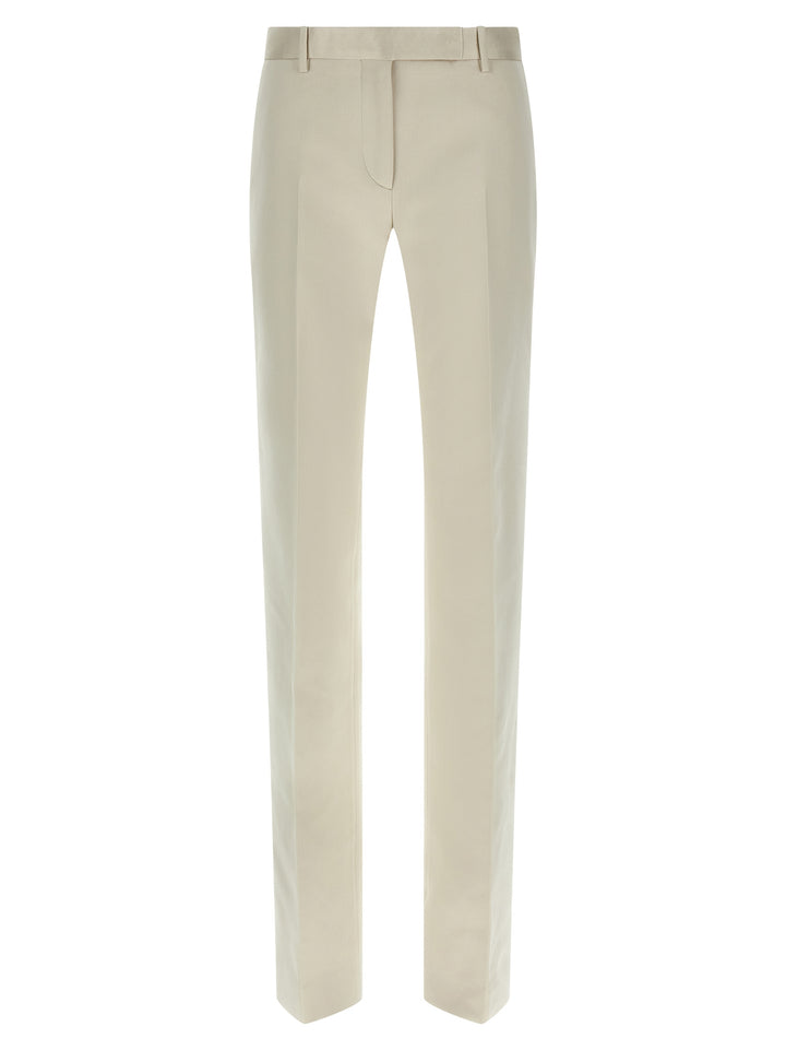 Tom Ford Beige Cotton Dress Pants