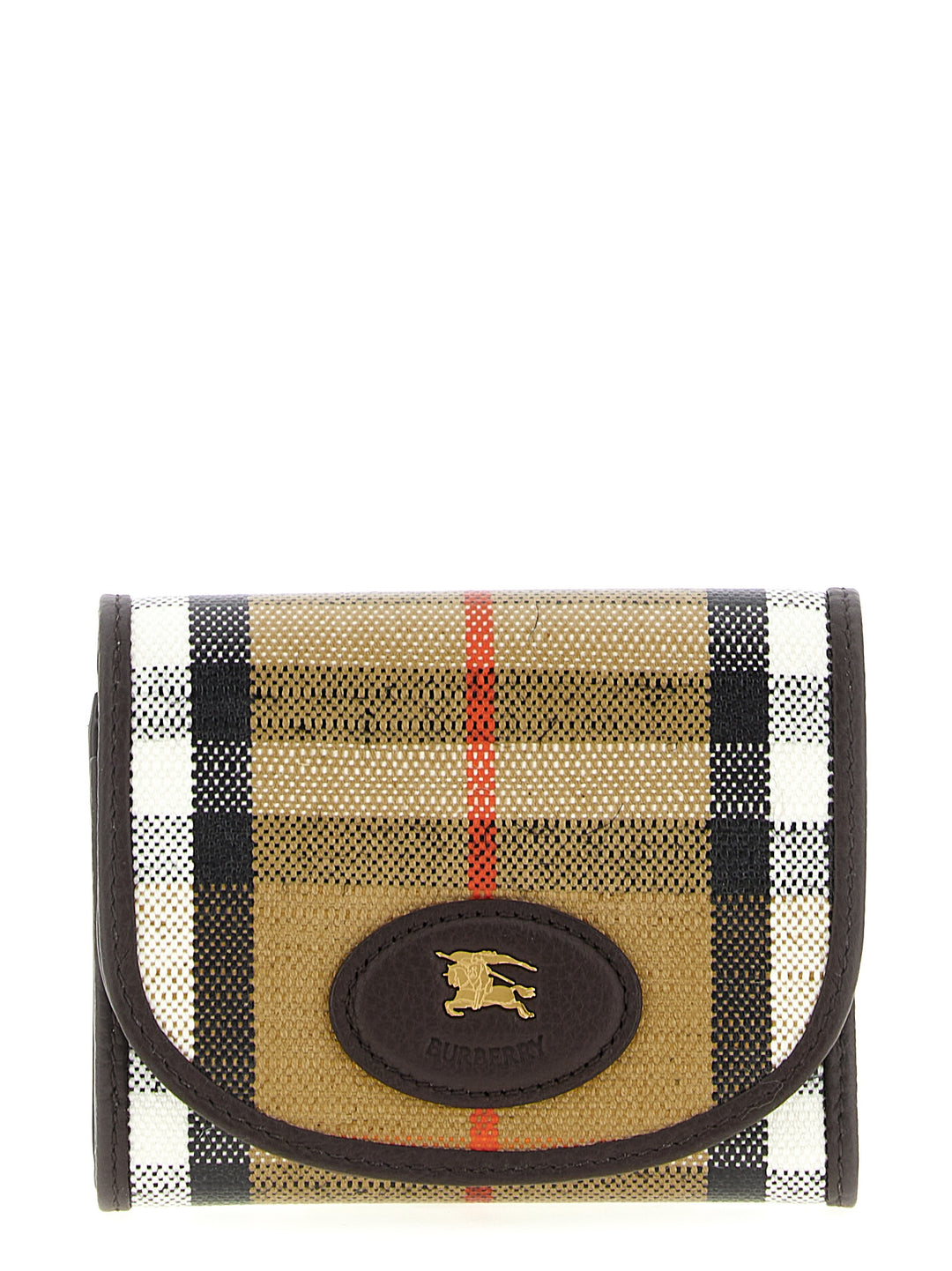 Burberry Beige Cotton Cardholder