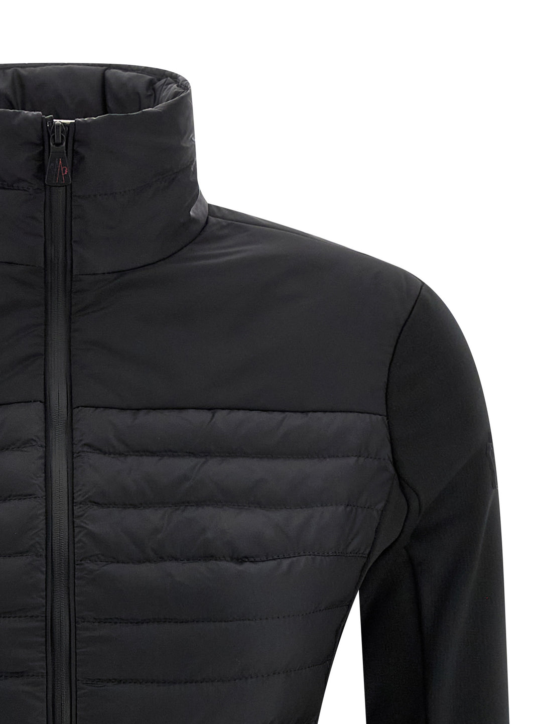 Moncler Grenoble Black Polyamide Cardigan