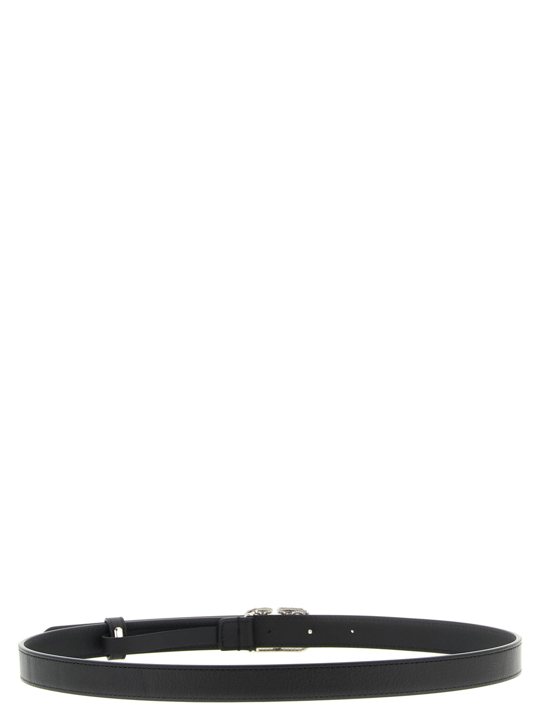 Valentino Garavani Black Calfskin Regular Belt