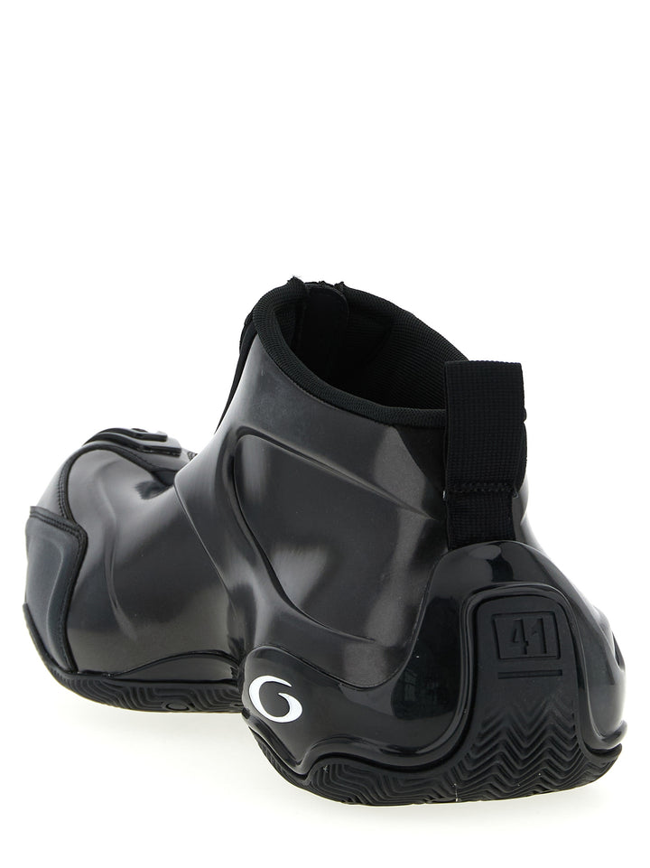Balenciaga Black Polyester Athletic Sneakers