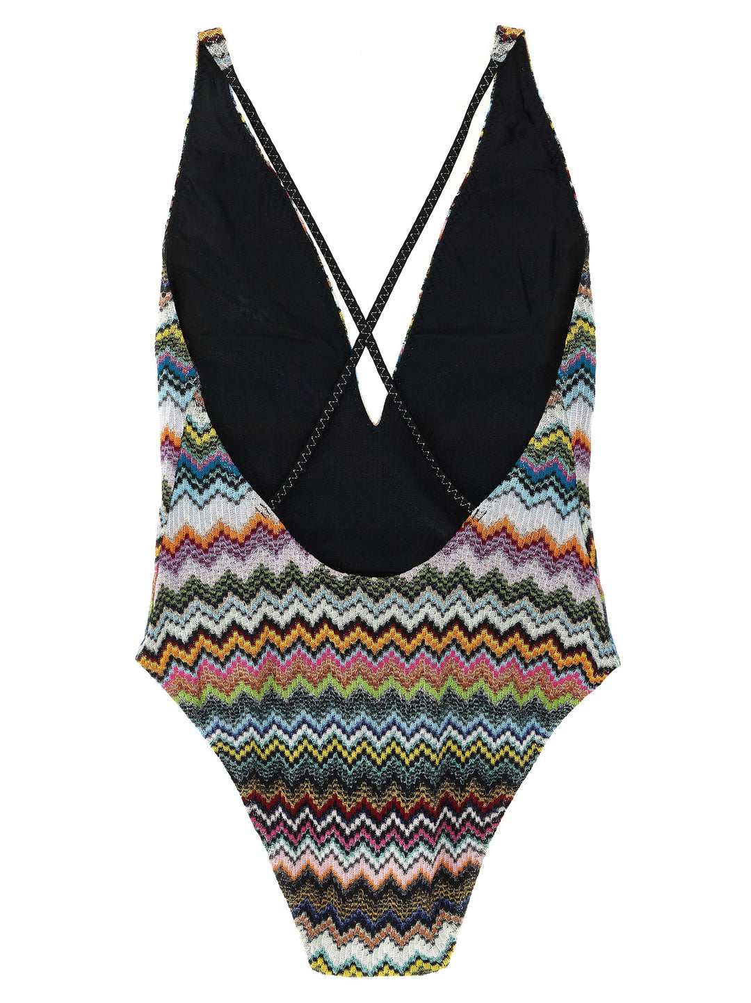 Missoni Multicolor Viscose One-Piece Swimsuit
