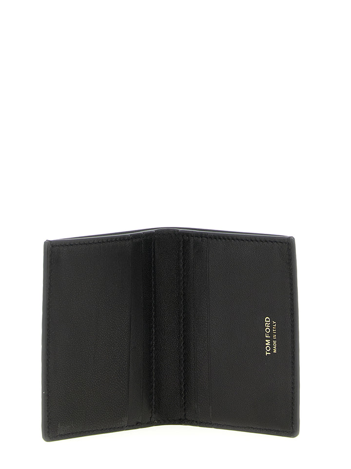 Tom Ford Black Calfskin Cardholder