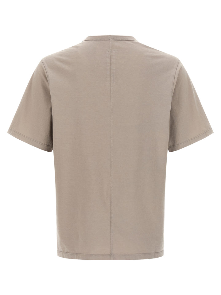 Rick Owens Beige Cotton T-Shirt
