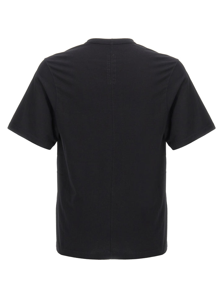 Rick Owens Black Cotton T-Shirt