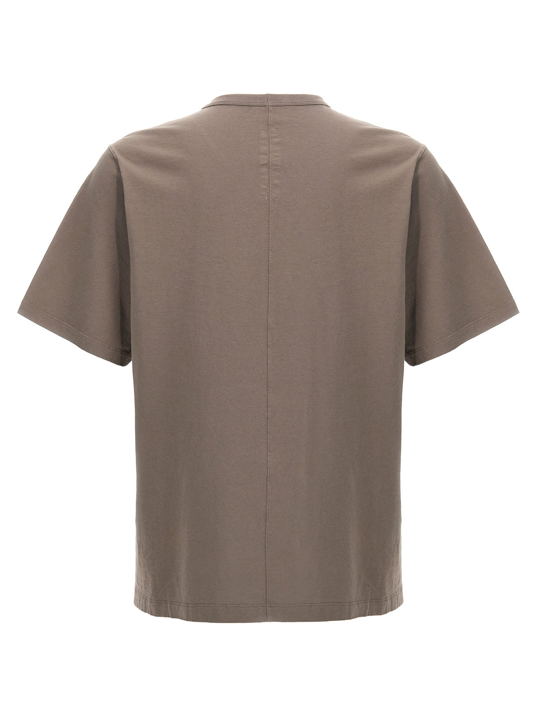 Rick Owens Gray Cotton T-Shirt