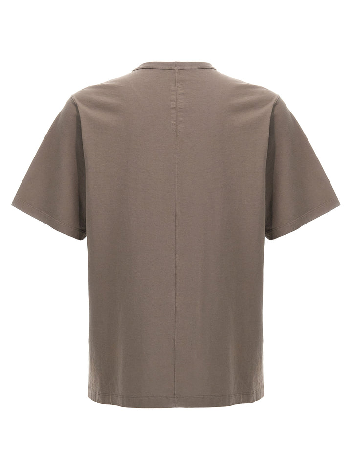Rick Owens Gray Cotton T-Shirt