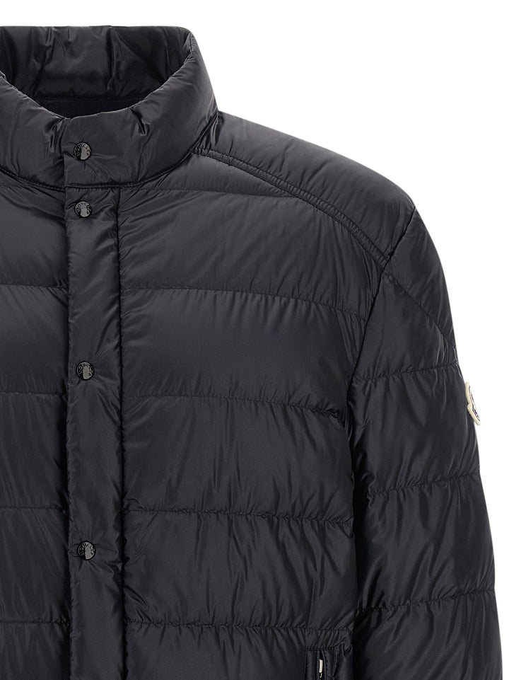 Moncler Blue Polyamide Full-Length Jacket